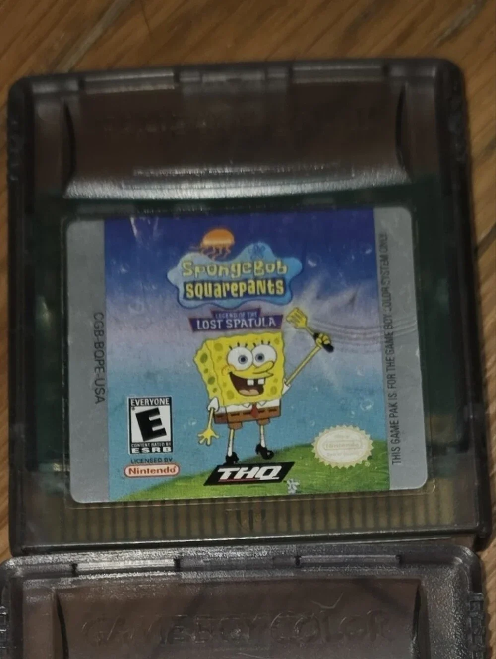 VINTAGE LOT GAMES Nintendo Game Boy Advance Xmen Mutant Academy Spongebob Wild